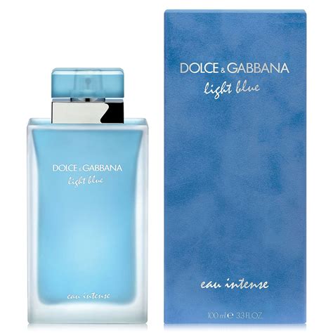 light blue eau intense.